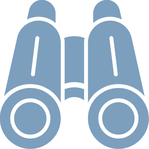 Brand and Identity Icon - Binoculars